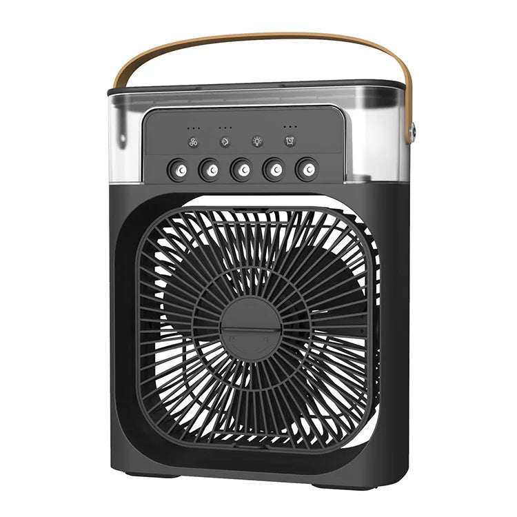 Portable Humidifier Fan AIr Conditioner Household Small Air Cooler Hydrocooling Portable Air Adjustment For Office 3 Speed Fan