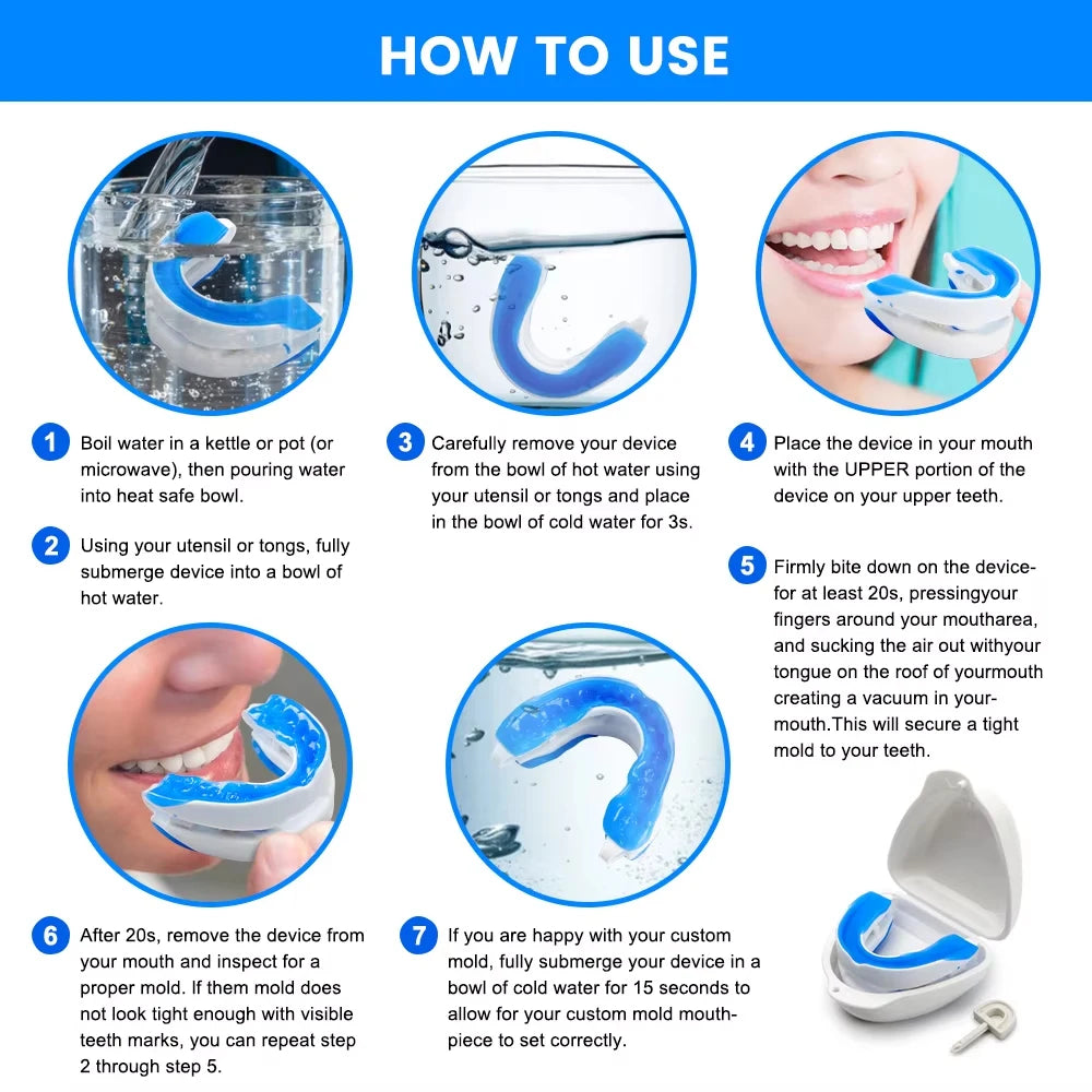 Stop Snoring Mouthpiece - Sleep Together Again