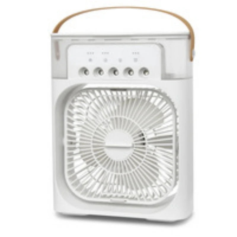 Portable Humidifier Fan AIr Conditioner Household Small Air Cooler Hydrocooling Portable Air Adjustment For Office 3 Speed Fan
