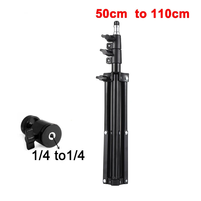Projector Bracket Travel Tripod with 1/4 Screw Photographic Lighting Stand Extendable 160cm for HY300 Projector Camera