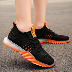 Net Surface Fly Weave Coconut Shoes Athletic Shoes Female