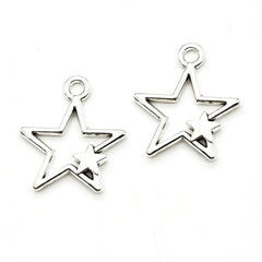 Diy Alloy Jewellery Accessories Vintage Silver Pendant