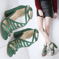 ollow female shoes with buckle