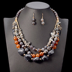 Wedding Accessories African Beads Jewellery Set