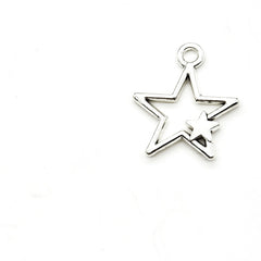 Diy Alloy Jewellery Accessories Vintage Silver Pendant