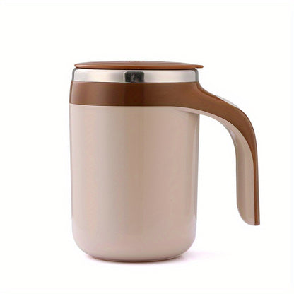 Fully Automatic Stirring Cup - Multifunctional Lazy Rotating Magnetic Stainless Steel Milk Mug And Travel Mug