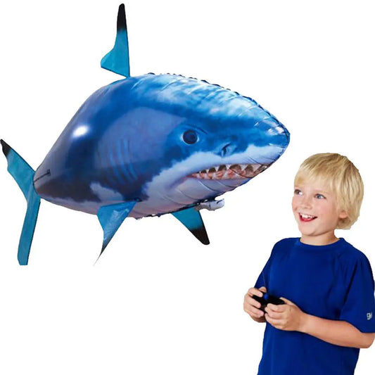 Kids Remote Control Shark Balloons Inflatable Flying Helium Balloon For Boys And Girls Remote Control Blobfish Water fish Toys