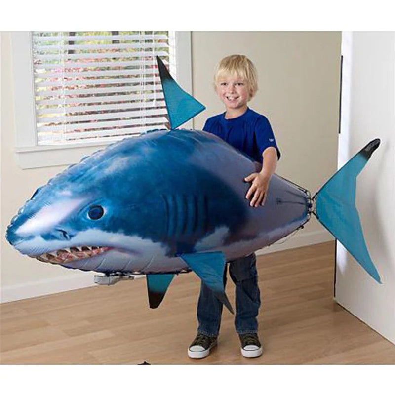 Kids Remote Control Shark Balloons Inflatable Flying Helium Balloon For Boys And Girls Remote Control Blobfish Water fish Toys