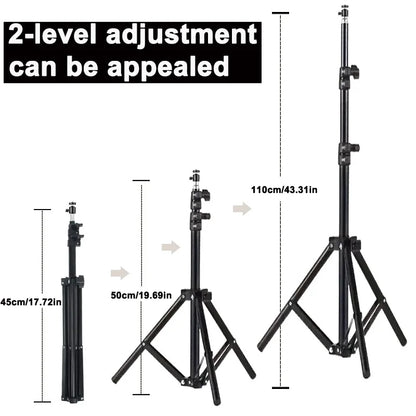 Projector Bracket Travel Tripod with 1/4 Screw Photographic Lighting Stand Extendable 160cm for HY300 Projector Camera