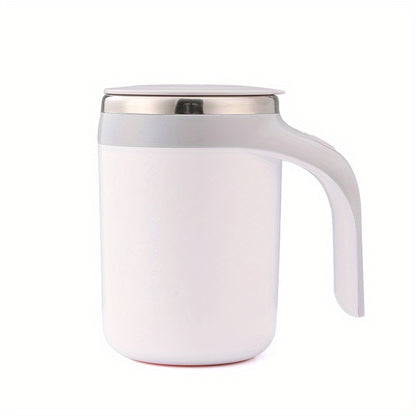 Fully Automatic Stirring Cup - Multifunctional Lazy Rotating Magnetic Stainless Steel Milk Mug And Travel Mug